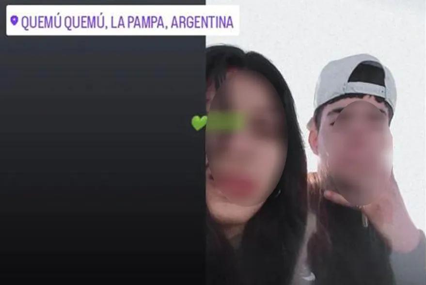 Dos adolescentes rompieron silobolsas en Quemuacute Quemuacute y lo subieron a Instagram 