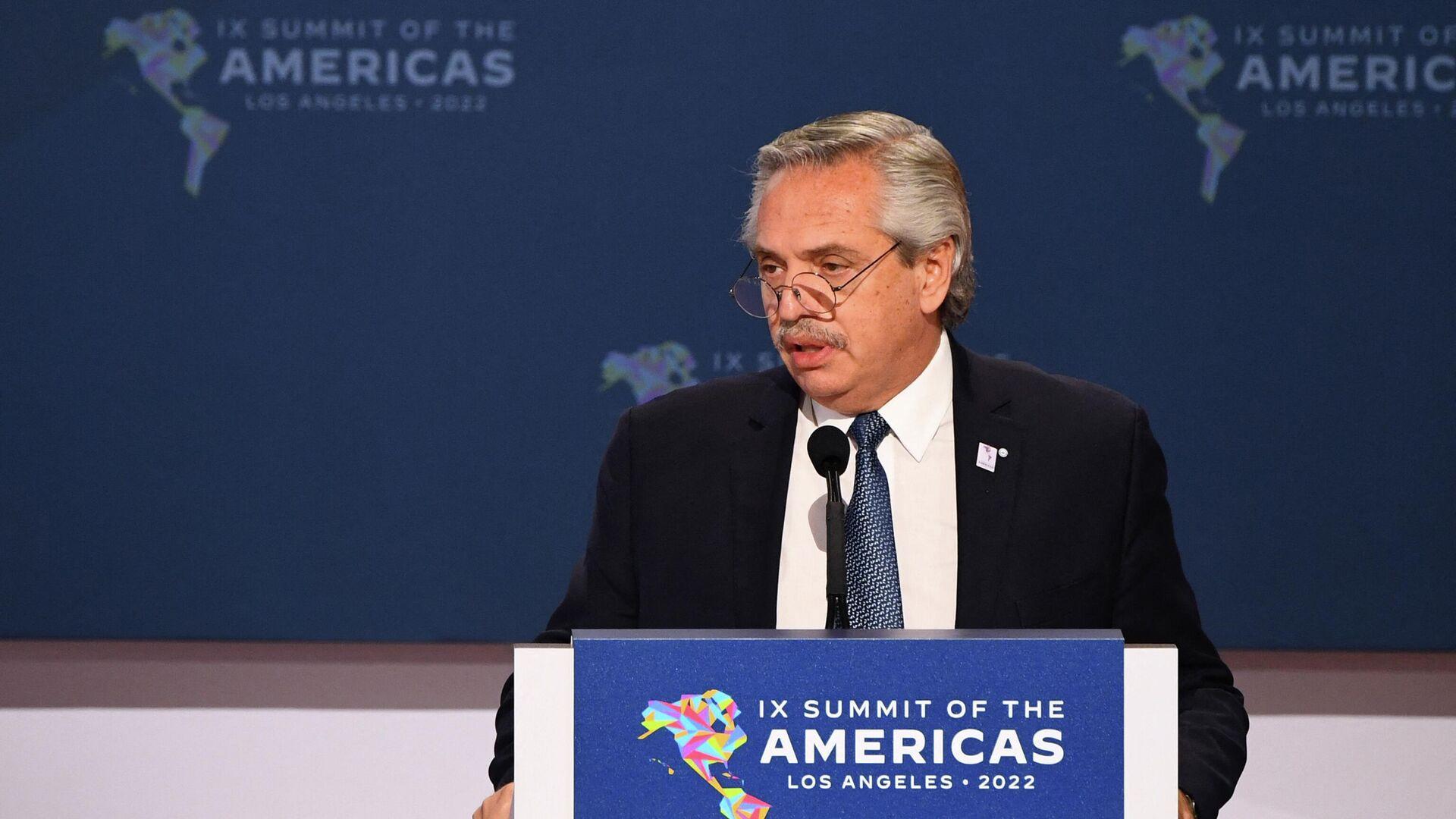 Alberto Fernaacutendez pidioacute reestructurar la OEA removiendo a quienes la conducen