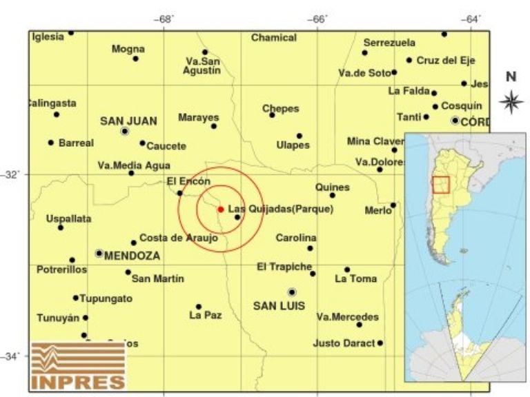 Temblor en San Luis