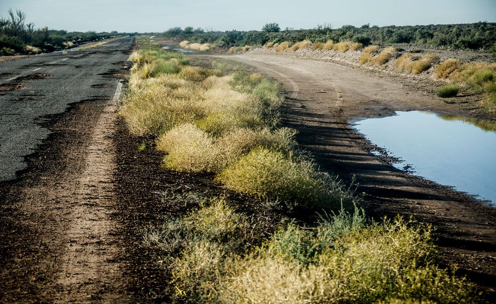 El 73-en-porciento- de las rutas nacionales en La Pampa se encuentran en estado regular o malo