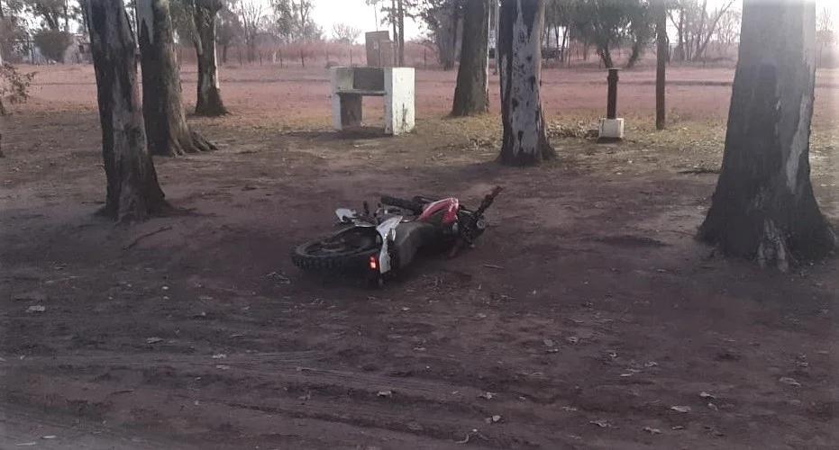 Murioacute un motociclista de 16 antildeos en el Parque Municipal de Bernardo Larroudeacute