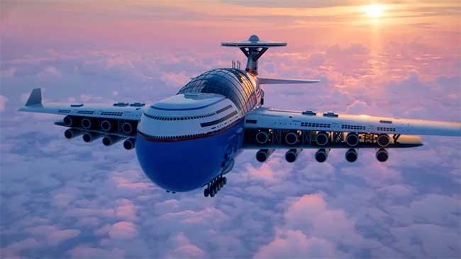 Asiacute es el primer crucero volador del mundo con espacio para 5000 pasajeros