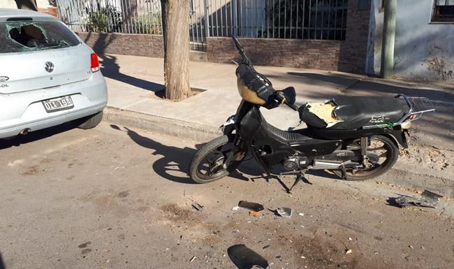 Motociclista chocoacute en Pico con 254 gramos de alcohol en sangre