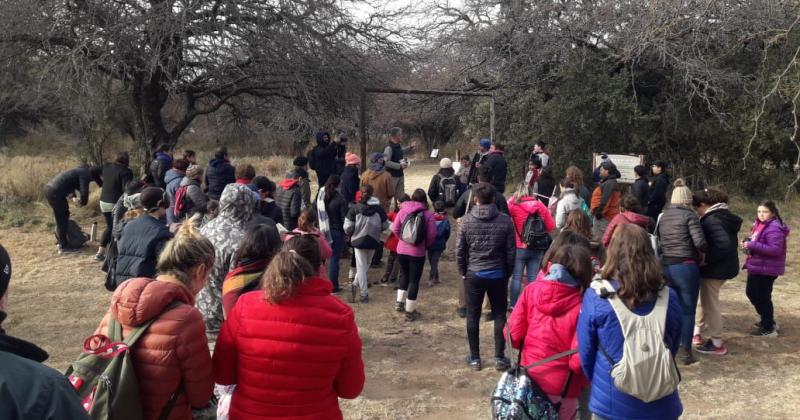 Concientizan sobre la conservacioacuten del bosque de caldeacuten
