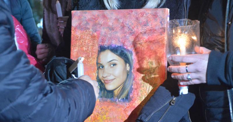 Pedido de Justicia en Santa Rosa por el crimen de Agustina 