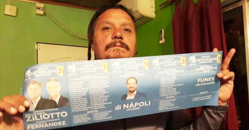 Avendantildeo ganoacute una eleccioacuten vecinal y le dedicoacute la victoria al intendente di Naacutepoli
