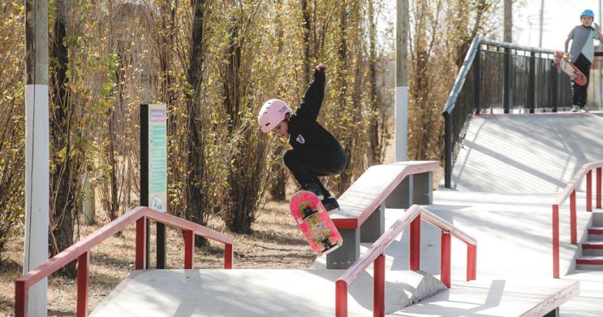 Inauguraron el Skate Park de General Pico