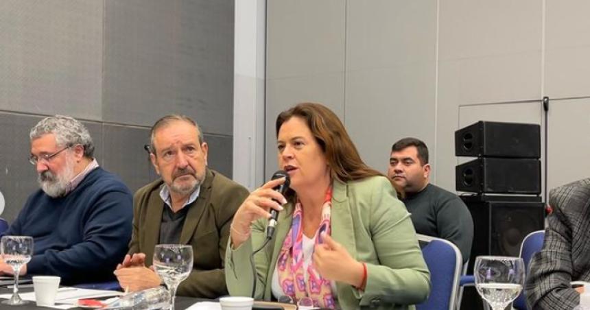Fernanda Alonso en la cumbre de la Federacioacuten de Municipios