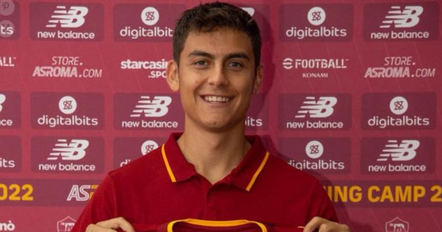 Dybala ya estaacute en la Roma