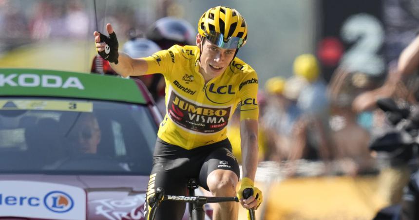 Vingegaard ganoacute y se afirma en el Tour