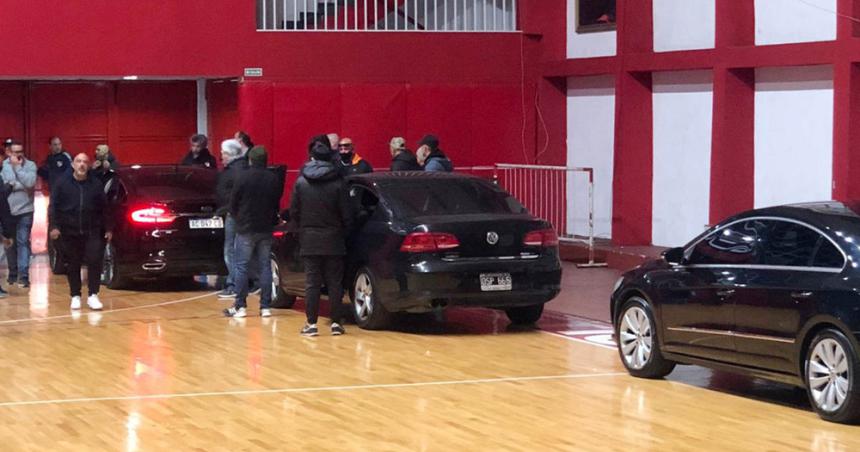 Moyano se despegoacute de los incidentes y acusoacute a la oposicioacuten