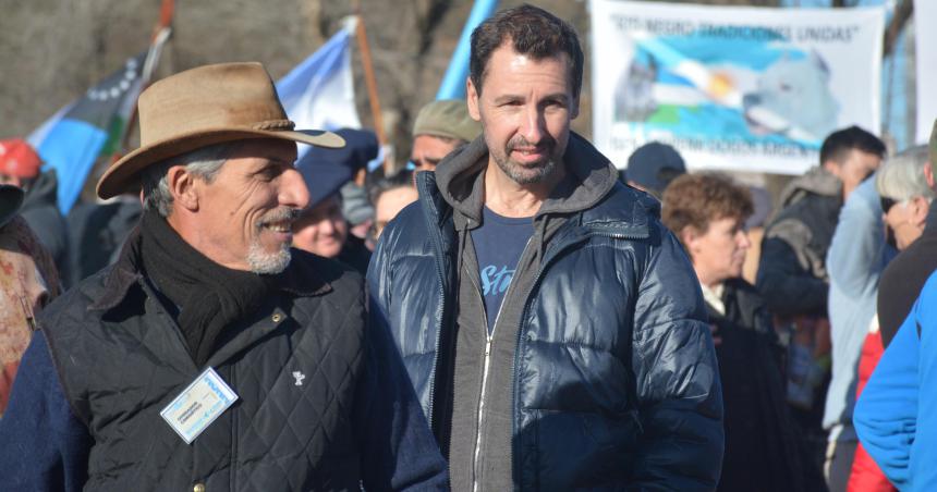 Se movilizaron cazadores a Casa de Gobierno