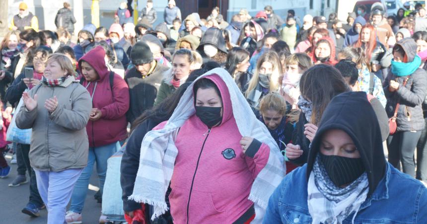 La protesta de los movimientos sociales tiene su reacuteplicoacute en Santa Rosa