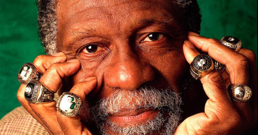Murioacute Bill Russell leyenda de la NBA