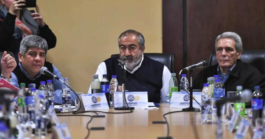 La CGT cierra filas detraacutes de Massa- Hay un cambio de expectativas