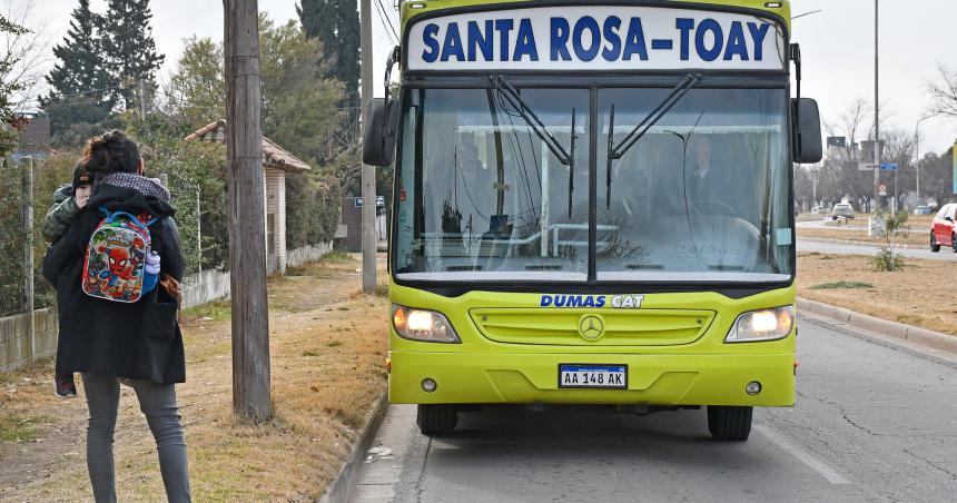 Aumenta el boleto Santa Rosa-Toay