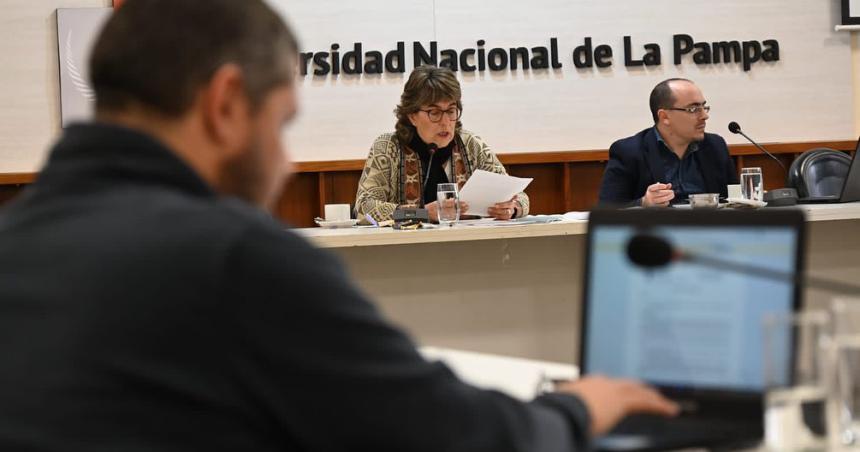 Sesionoacute el Consejo Superior de la UNLPam