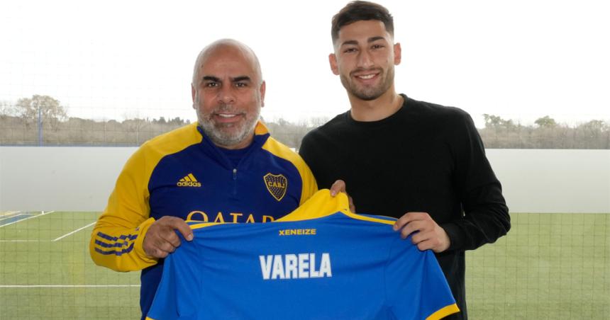 Boca renovoacute a Varela hasta 2026