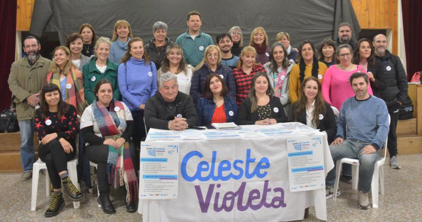 Presentaron la lista Celeste y Violeta para la Seccional Santa Rosa de UTELPa