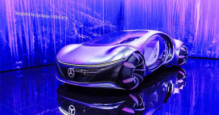 Mercedes-Benz VISION AVTR- un concept del futuro que se conduce con la mente
