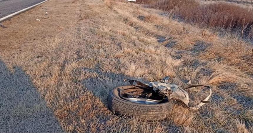 Un muerto en un choque frontal en la Ruta 188