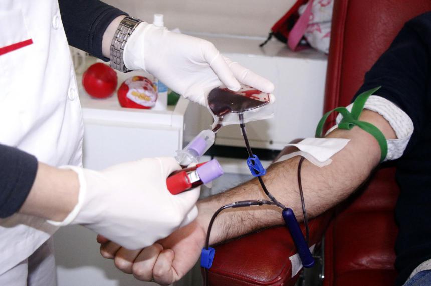 Jornada de donacioacuten de sangre en Toay