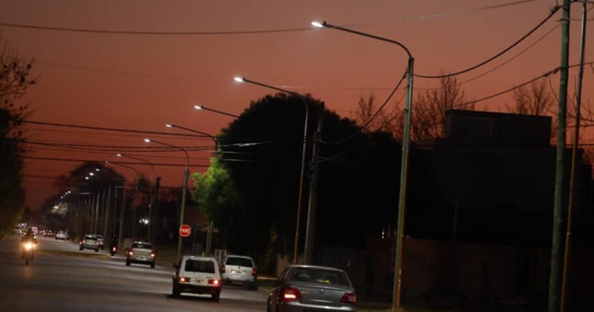 Presentaron la iluminacioacuten LED en el corredor de calle 115 de Pico