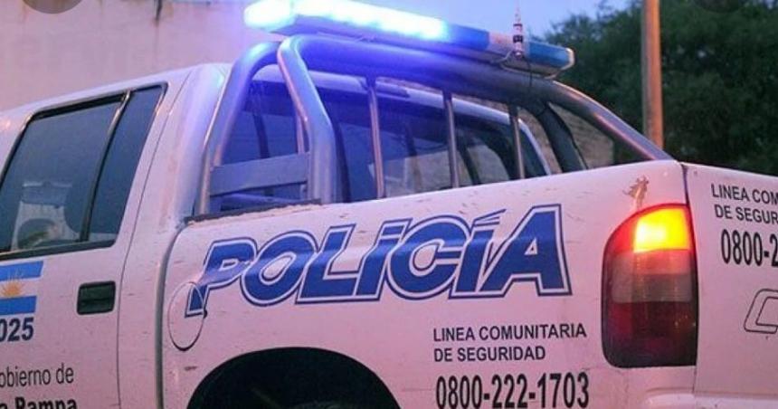 Pelea un cuchillo y un disparo policial en la madrugada de Victorica 