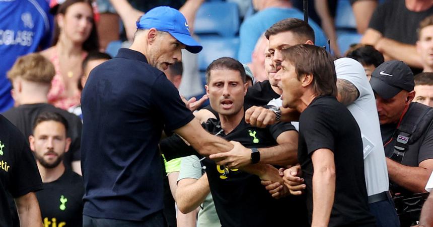 Chelsea y Tottenham igualaron en un claacutesico caliente