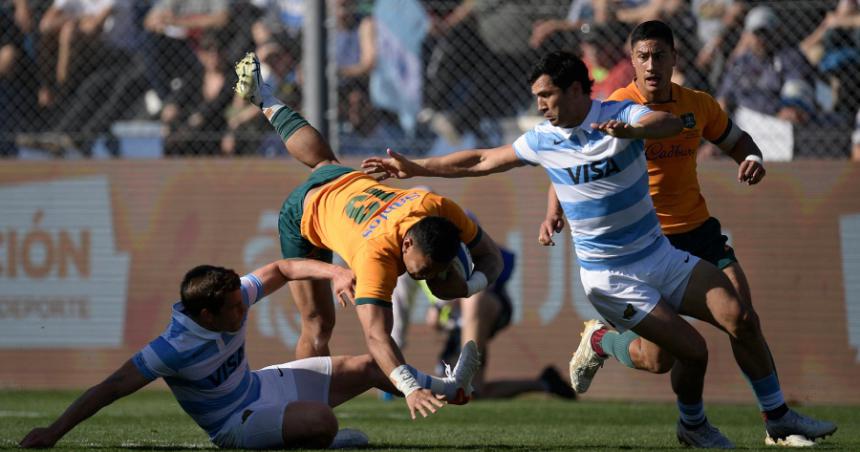 Los Pumas vapulearon a Australia en San Juan