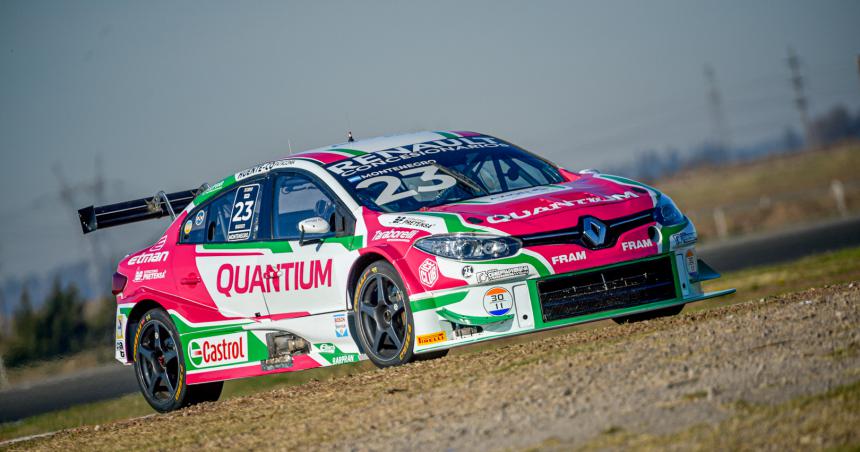 Montenegro y su primer festejo en el TC2000