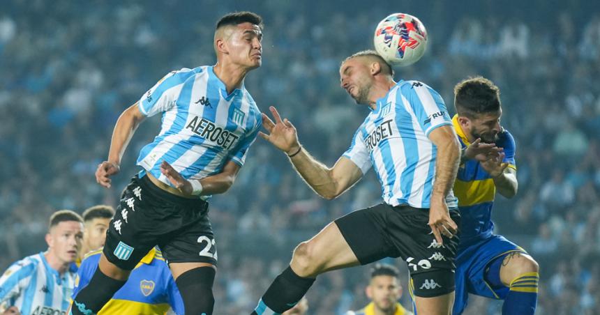 Racing y Boca igualaron en un partido con poleacutemica