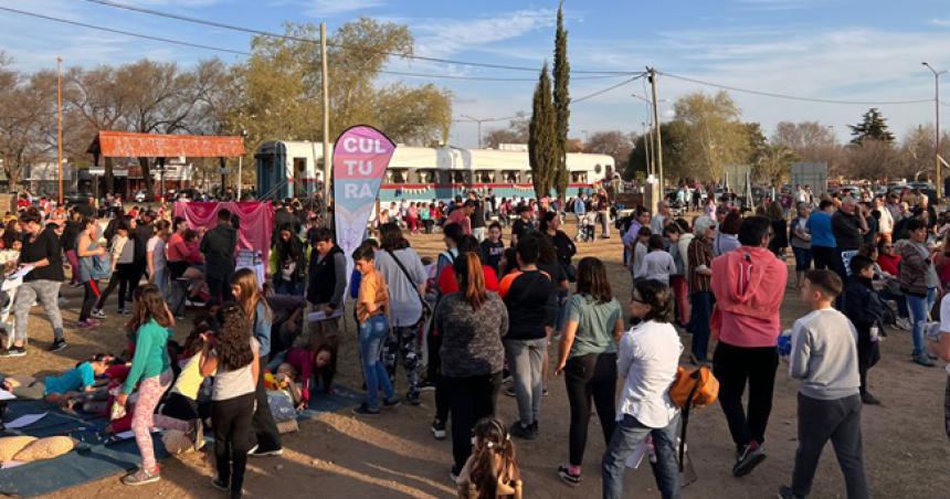 Gran concurrencia en la Jornada ferroviaria en familia