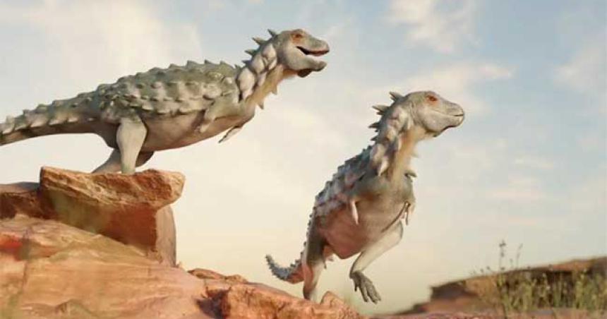Descubren una nueva especie de dinosaurio acorazado similar al Tyrannosaurus rex