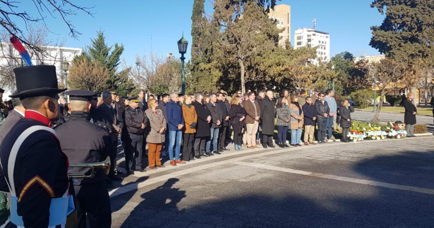 Santa Rosa conmemoroacute a San Martiacuten