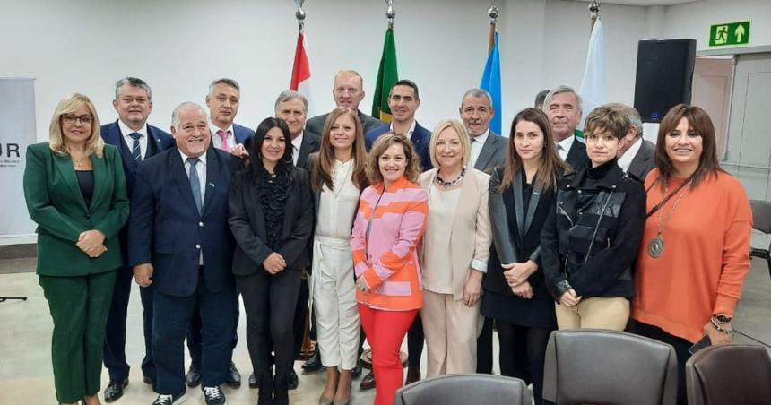 Mac Allister en encuentro internacional de Tribunales de Cuentas