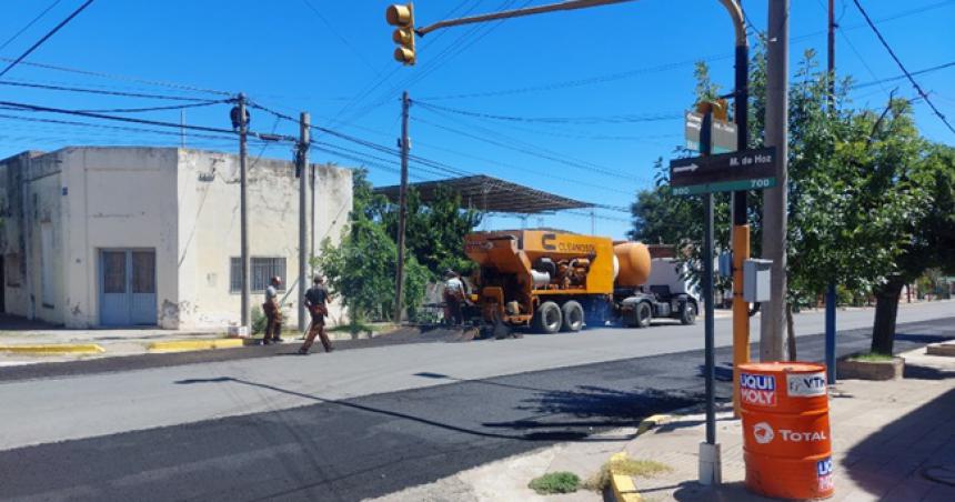 Finalizoacute la pavimentacioacuten de 45 cuadras en General Acha