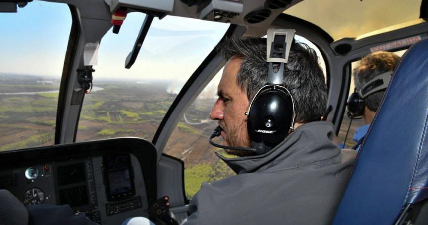 Cabandieacute acusoacute al sector ganadero de provocar los incendios en el Delta