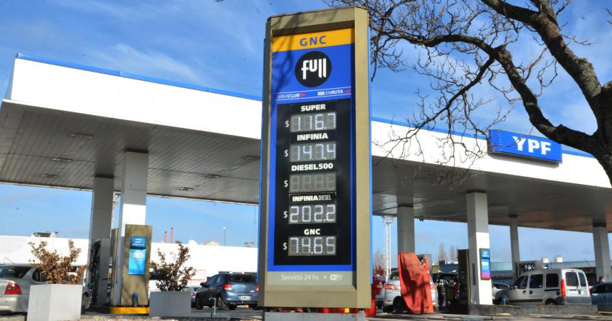 YPF aumentoacute un 99-en-porciento- los combustibles y el gasoil en La Pampa
