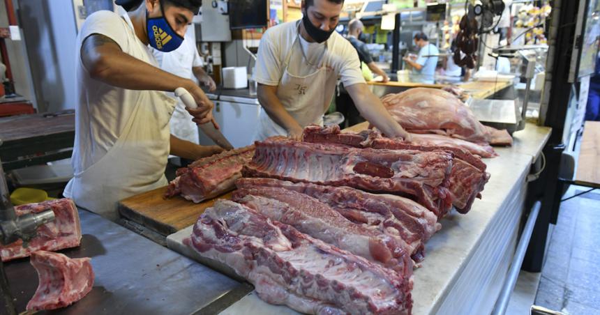 La carne no aumentoacute en julio y se ubica 10 puntos por debajo del IPC anual