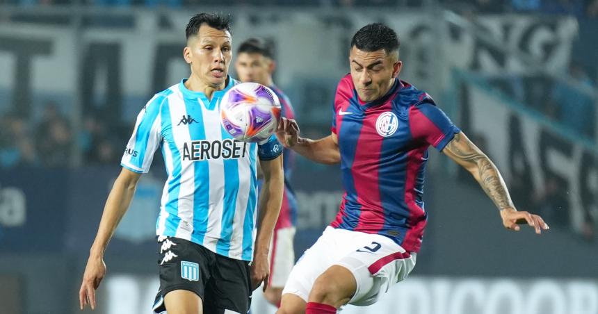San Lorenzo tuvo una alegriacutea ante Racing