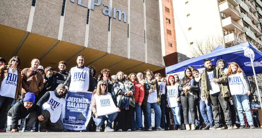 La docencia universitaria pampeana de paro mieacutercoles y jueves