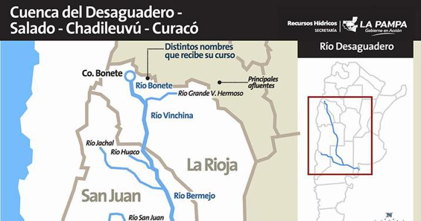 Por queacute el proyecto de una represa en el  riacuteo Diamante necesita el aval de La Pampa