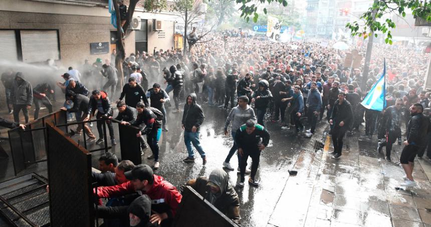El Presidente repudioacute la violencia institucional del Gobierno de la Ciudad