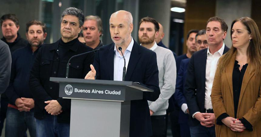 Larreta le pidioacute a Cristina que desaloje la manifestacioacuten en su casa