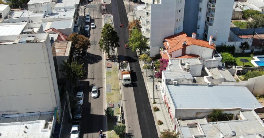Empieza la obra de asfalto en Santa Rosa