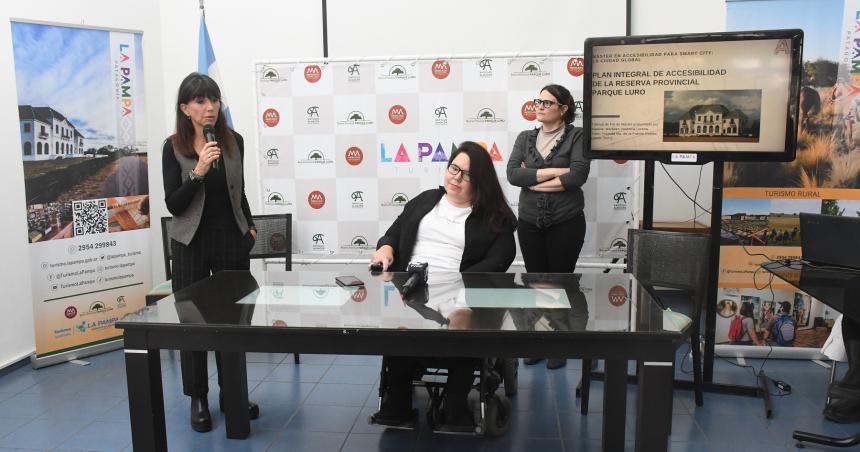 Presentaron plan de accesibilidad para Parque Luro