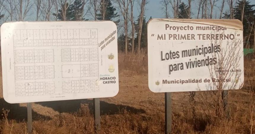 El Frejupa de Rancul gestiona los servicios para el barrio Mi Primer Terreno 