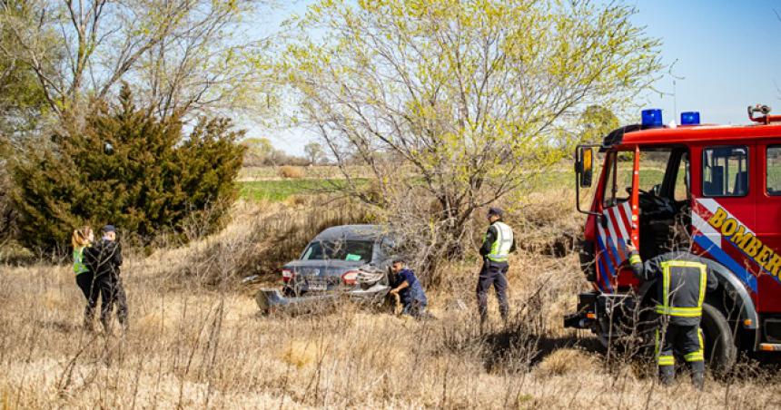 Despistoacute un auto en la Circunvalacioacuten de Macachiacuten