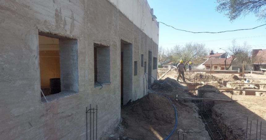 Realizan una obra de ampliacioacuten en el JIN 3 de Santa Rosa